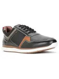 Bata Lace-Up Oxford Black Formal Shoes for Men