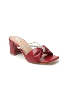 Elle Women Sandal, Cherry, UK-8