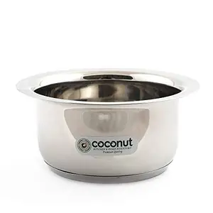 Coconut Stainless Steel Capsulated Tope/Pan/Milk Pot/Cookware- 4000ML- 1 Unit price in India.