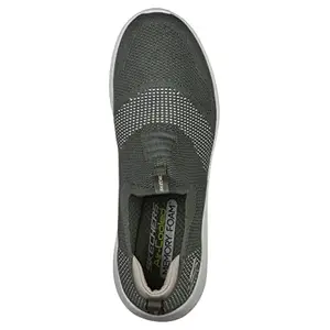 Skechers Mens Ultra Flex 2.0 - MIRKON Olive Casual Shoes - 10 UK (232106-OLV)