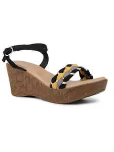 Inc.5 Womens Black Party Wear Embellished Round Toe Heels