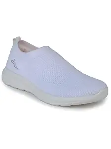 ABROS Men's Levi ASSG0216 Sports Shoes_White/L.Grey_9UK