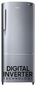Samsung 223L 3 Star Inverter Direct-Cool Single Door Refrigerator Appliance (RR24C2823CU/NL,Camellia Base Stand Drawer 2023 Model)