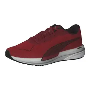 Puma Mens Velocity Nitro Intense Red-High Risk Red Running Shoe - 6 UK (19459609)