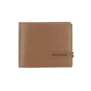 Tommy Hilfiger Kongsvinger Men Leather Global Coin Wallet for Men - Tan