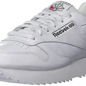 Reebok Women Leather Cl Lthr Ripple Running Shoes - 7 UK