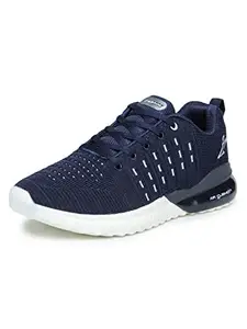 ABROS Men's Bruno ASSG0124 Running Shoes -Navy/White -6UK