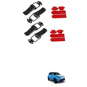 LOVMOTO Universal Car Bumper Clips 4PCS, Bumper Quick Release Auto Bumper Clip Car Truck Hook Lock Security Clips Kit Quick Release Fasteners Comfortable with Ve-rsa