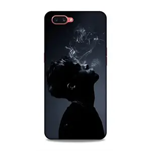 SmashItUp Smoke/Smoking/Boy Design Designer Printed Hard Plastic Matt Finish Mobile Case Back Cover for Realme C1 / Oppo A3S