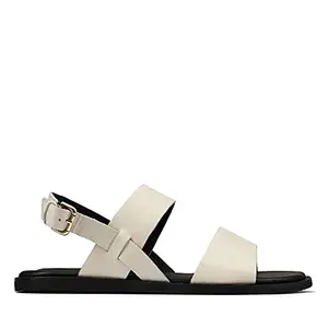 Clarks Karsea Strap White Leather
