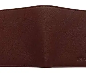 NEXA FASHION Mens Brown Artificial Leather Wallet