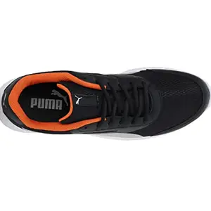 Puma mens Trenzo Ii Black-Jaffa Orange Running Shoe - 11 UK (36828608)