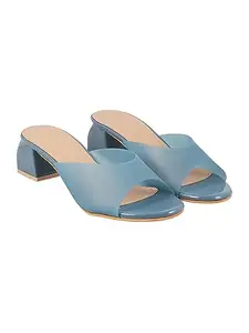 Lazera Heel Sandal For Women Blue