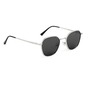 ROYAL SON Square Sunglasses | Polarized |UV Protected | Stainless Steel Frame |For Men And Women - RS6060
