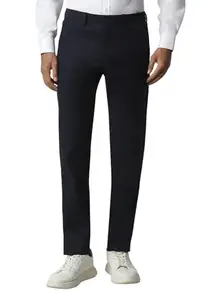 Van Heusen Men's Slim Work Utility Pants (VHTFWSLPI57239_Navy