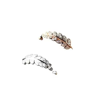 AJS Women 2 leaf Combo Adjustable Finger Ring Silver.