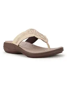 Bata Sandak Women DAZZELSandal, Beige, 4