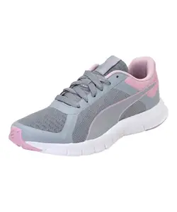 Puma Women's Trackracer 2.0 Wn s IDP Quarry-Glowing Pink Closed Shoe-4 Kids UK (37301304)