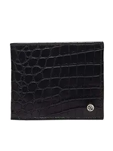 Carlton London Mens Leather Multi Card Wallet Black (8906030257532)