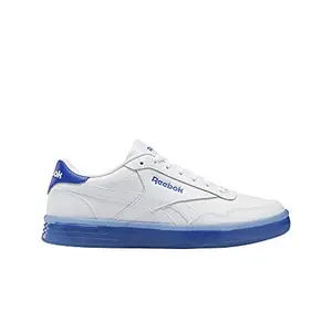 Reebok Men's Leather Royal Techque T Ce Tennis Shoes - 10 UK, FTWWHT/BRGCOB/FTWWHT (XQ866)