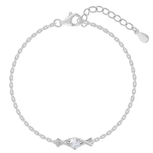 GIVA 925 Silver Isadora Bracelet, Adjustable | Gifts for Women and Girls | With Certificate of Authenticity and 925 Stamp | 6 Months Warranty