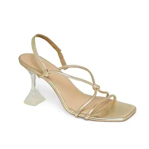 Tao Paris Tanya Gold 3.5 Inch Heels - Elegance Elevated-for Womens