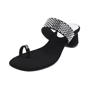 Mochi Womens Synthetic Black Slip Ons (Size (7 UK (40 EU))