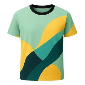 Men's Athletic Fit Sports Tee Premium Polyester Gym T-Shirt | Breathable, Odor-Control, and Flexible for Running & Fitness (X-Large, Mint Green)