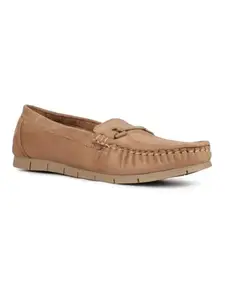 Inc.5 Womens Beige Casual Solid Square Toe Loafers