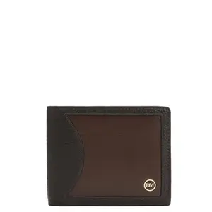 Da Milano Genuine Leather Brown Bifold Men Wallet with Multicard Slot (10288A)