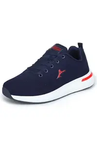 ABROS Mens ASGO2050 STOINIS-26 Sports Shoes Navy/RED 8 UK