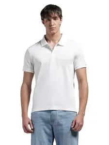 Calvin Klein Jeans Solid Slim fit Cotton Polo t-Shirt