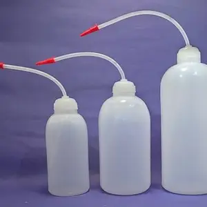 Polypropylene Wash Bottles for Laboratory1000,500,250 ML (peck of 3 bottles)