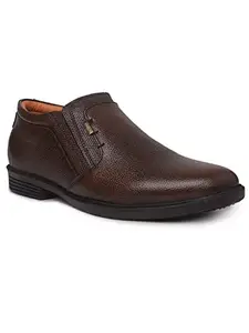 Buckaroo: Alwin Genuine Leather Brown Casual Shoes for Mens