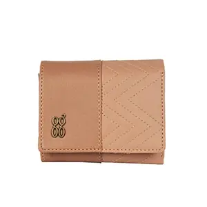 Baggit Women Pink Wallet XS Size | Ladies Stylish Purse Bag | Credit Card Money Holder
