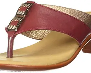 Bata Women's SPICE-COMFORT-M1 Fashion Slippers (6715388_RED_4 UK)