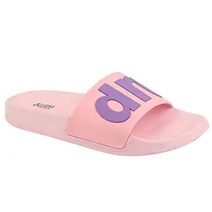 WELCOME Women's Pink Flip-Flop-7 Kids UK (Dreams)