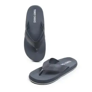 Soft Men's Soft Slippers Flip Flops Clogs in exciting Color for Daily Use Rolex18 (Navy, 7)