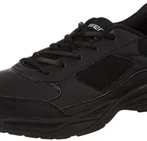 Power Mens PW Champ Black Casual Shoes - 7 UK (8396655)