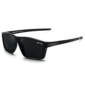 grey jack TR90 Polygon Sports Polarized UV400 Protected Sunglasses for Men Women 1906