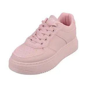 Metro Women Pink Synthetic Flat Shoes - EU/36 UK/3-31-512