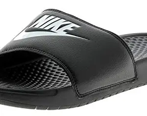 Nike Men's Benassi JDI Black/White Sliders-8 Kids UK (343880-090)