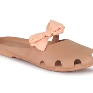 AADI Women's Pink Anti Skid Breathable Stylish Comfortable Slides/Casual Flip Flop & Slippers/Sliders