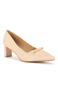Allen Solly Women Beige Casual Heels