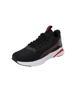 Puma Mens Softride Rift Runlyn Black-Cool Dark Gray-for All Time Red Running Shoe - 8 UK (31076404)