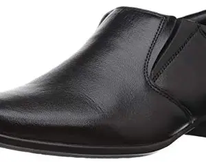 Red Chief Classic Slip On | Men's Formal Shoes for Office | Black | PU Sole