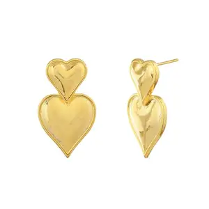 VOYLLA Trendy Heart Pops Drop Earrings|Women Chic Earrings|Earrings For Women|Valentine Gift|Gift For Women|Western|Summer|Chic|Stylish|Casual|Valentine's Day Gift|