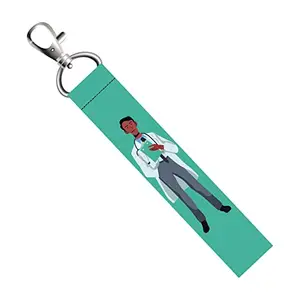 ISEE 360® MBBS Student Lanyard Bag Tag with Swivel Lobster for Gift Luggage Bags Backpack Laptop Bags Students L X H 5 X 0.8 INCH
