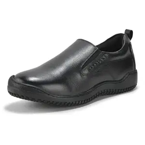 Woodland Men's Black Softy Formal Shoes-9 UK (43EURO) (OGW 6271024)