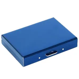 Stealodeal Full Blue RFID Protector Stainless Steel Debit/Credit/ATM 8 Slots for Men & Women Card Holder Wallet